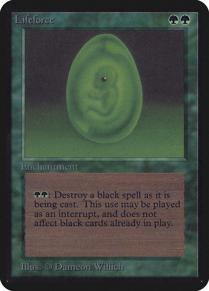 Image for Lifeforce (LEA) - Magic: The Gathering