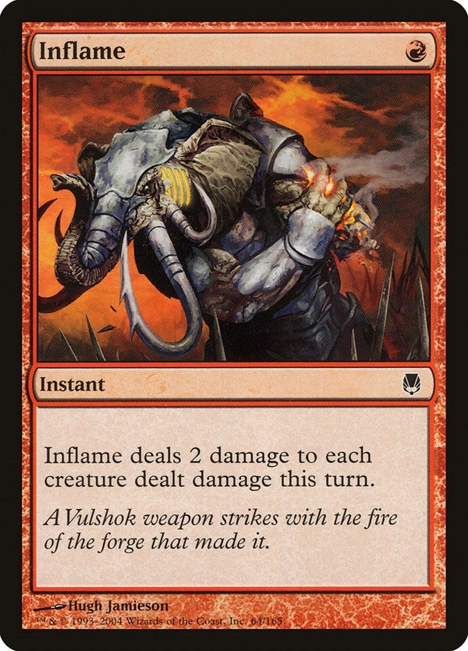 Image for Inflame (64) (DST) - Magic: The Gathering