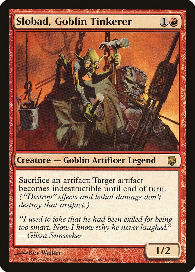 Image for Slobad, Goblin Tinkerer (69) (DST) - Magic: The Gathering
