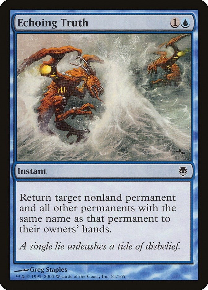 Image for Echoing Truth (21) (DST) - Magic: The Gathering