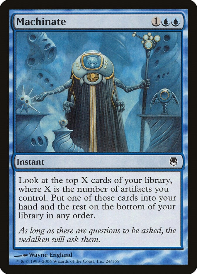 Image for Machinate (24) (DST) - Magic: The Gathering
