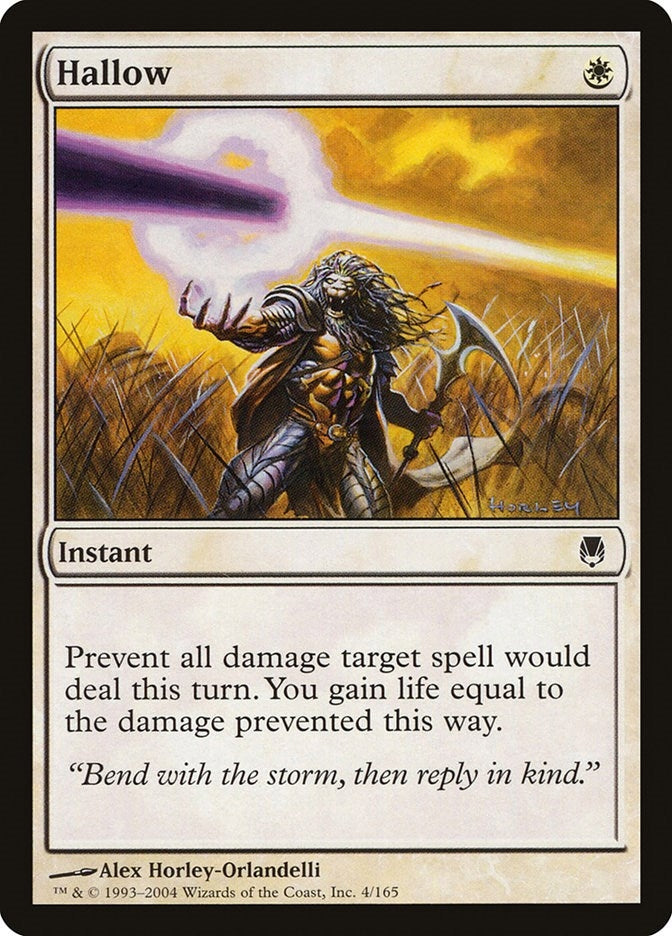 Image for Hallow (4) (DST) - Magic: The Gathering