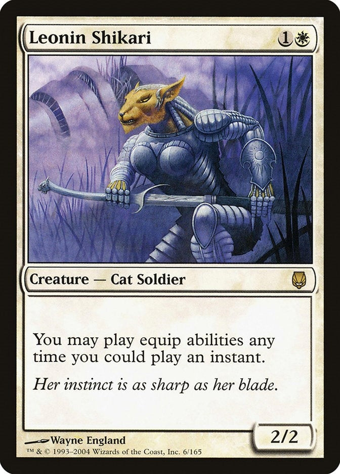 Image for Leonin Shikari (6) (DST) - Magic: The Gathering