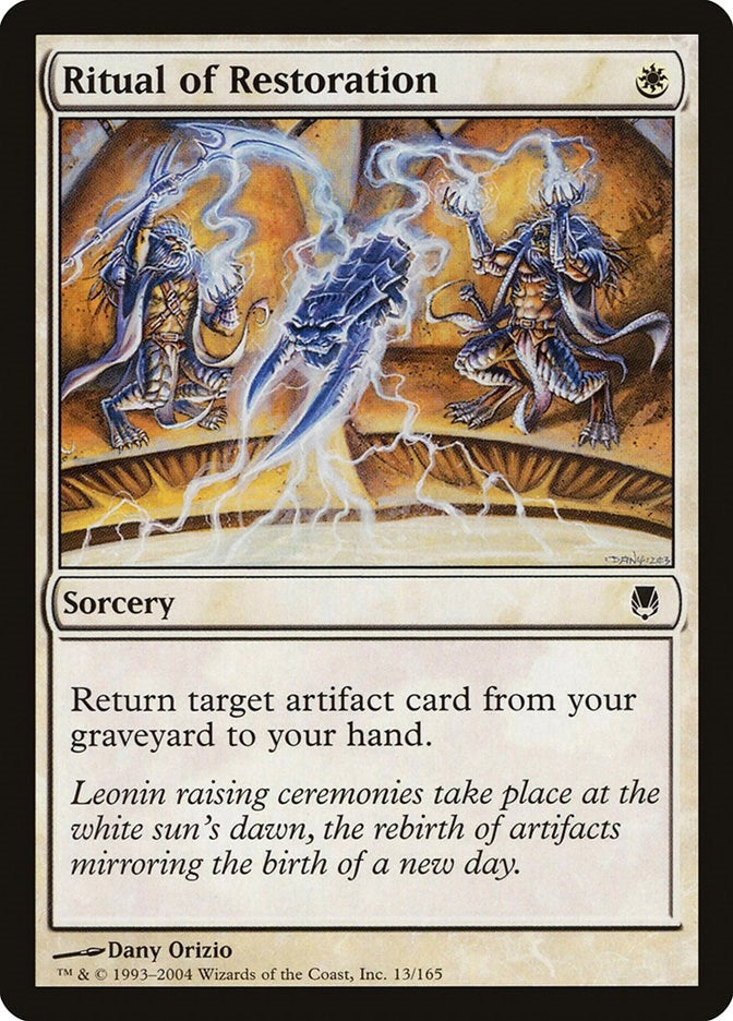 Image for Ritual of Restoration (13) (DST) - Magic: The Gathering