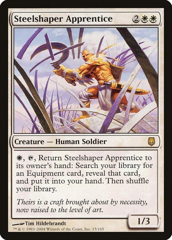 Image for Steelshaper Apprentice (15) (DST) - Magic: The Gathering