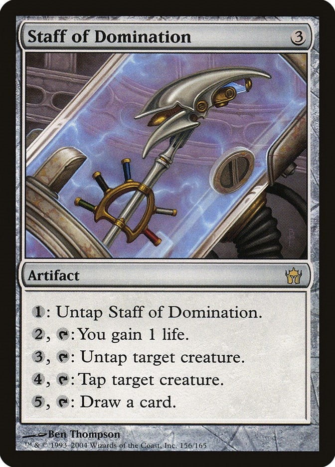 Image for Staff of Domination (156) (5DN) - Magic: The Gathering