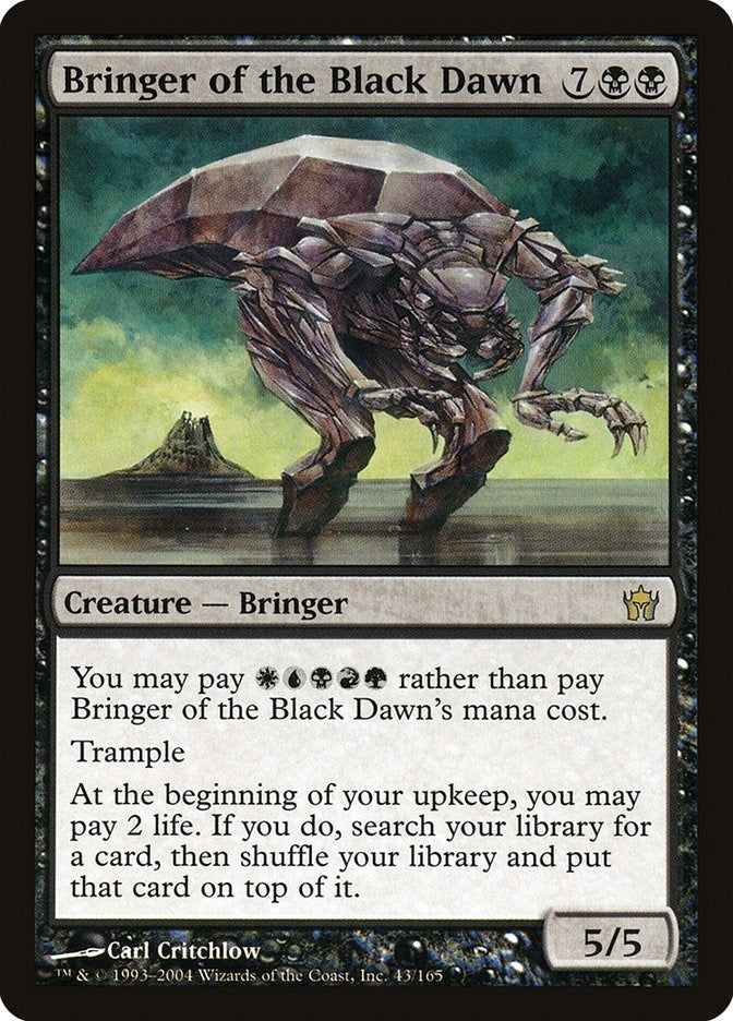 Image for Bringer of the Black Dawn (43) (5DN) - Magic: The Gathering