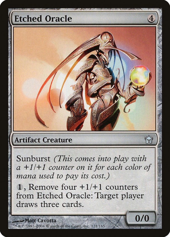 Image for Etched Oracle (121) (5DN) - Magic: The Gathering