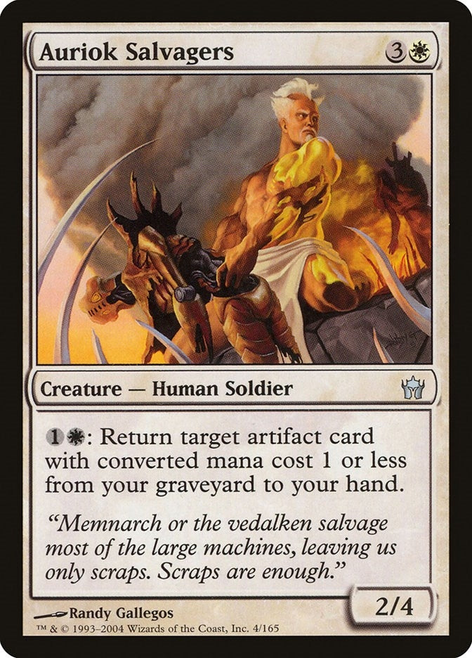 Image for Auriok Salvagers (4) (5DN) - Magic: The Gathering