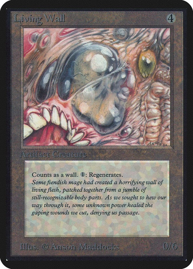 Image for Living Wall (LEA) - Magic: The Gathering