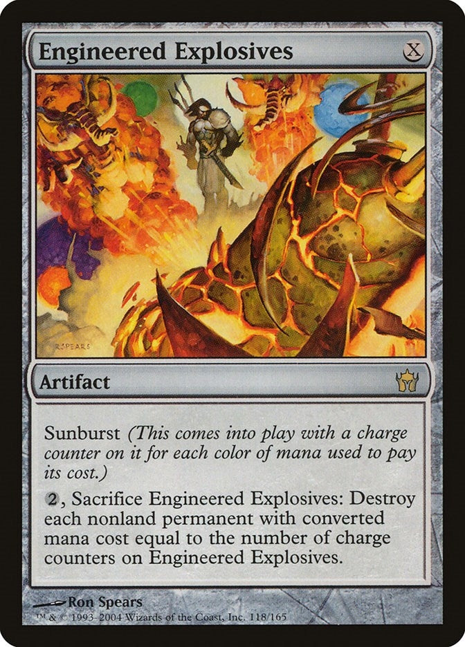 Image for Engineered Explosives (118) (5DN) - Magic: The Gathering