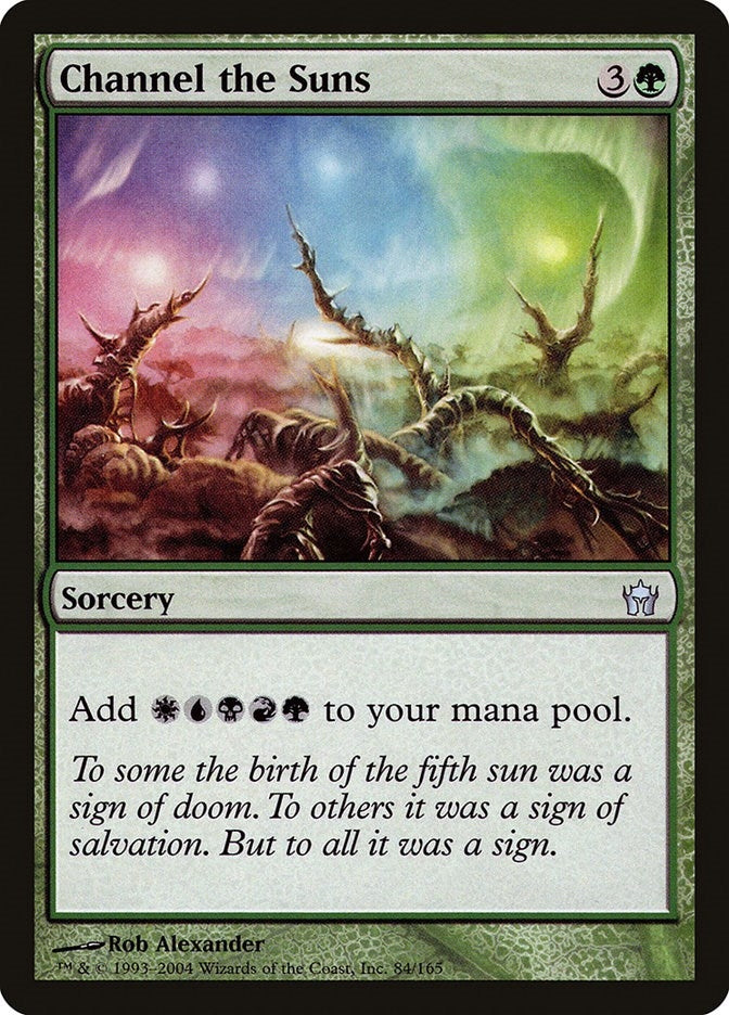 Image for Channel the Suns (84) (5DN) - Magic: The Gathering