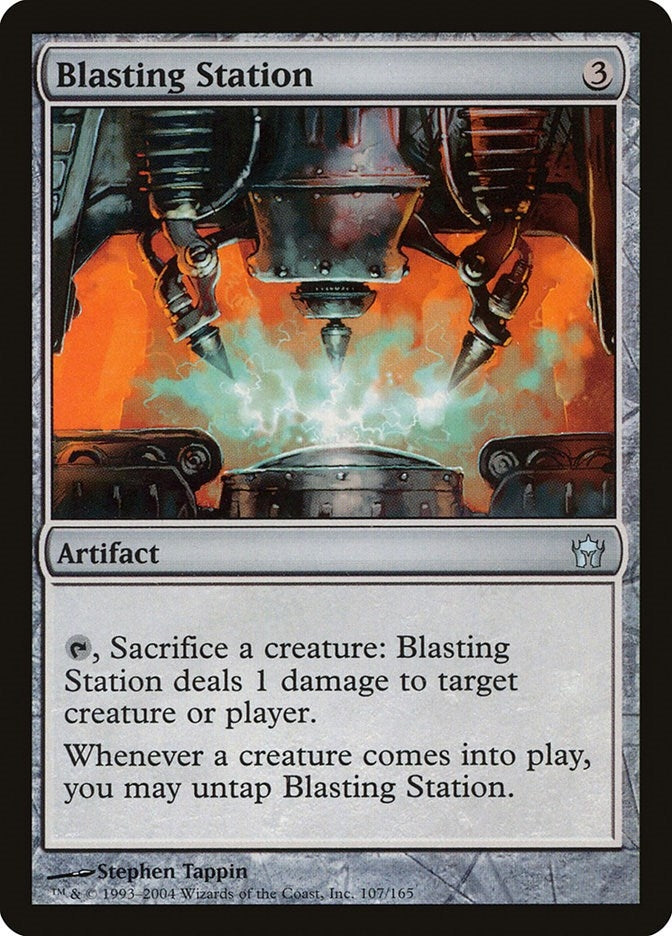 Image for Blasting Station (107) (5DN) - Magic: The Gathering