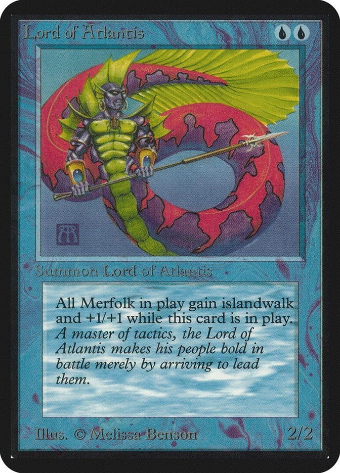 Image for Lord of Atlantis (LEA) - Magic: The Gathering