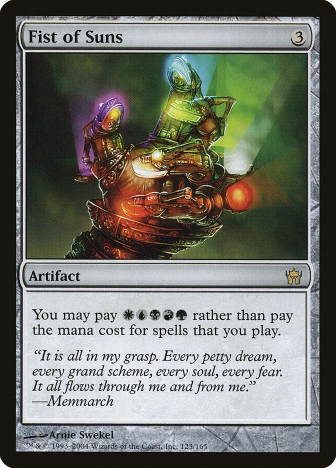 Image for Fist of Suns (123) (5DN) - Magic: The Gathering