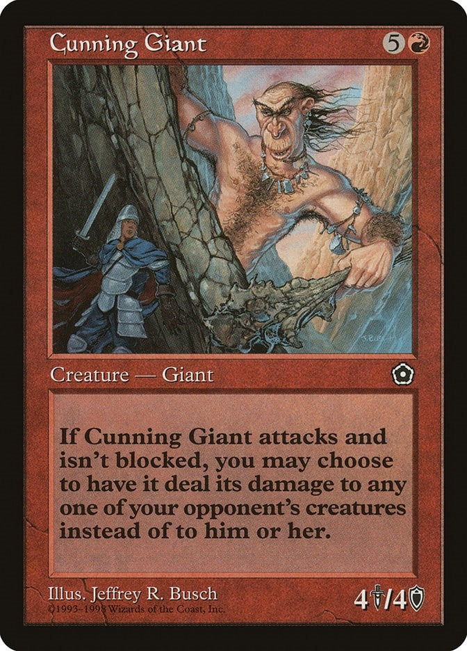 Image for Cunning Giant (P02) - Magic: The Gathering