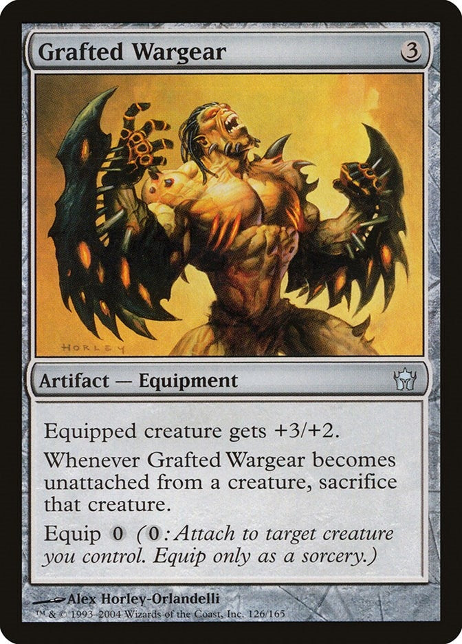 Image for Grafted Wargear (126) (5DN) - Magic: The Gathering