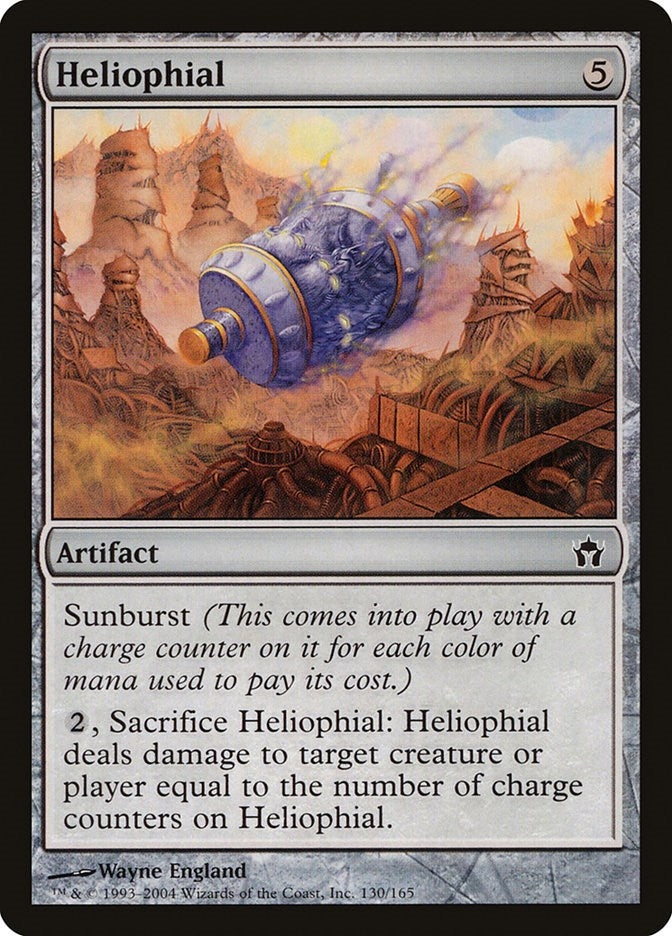 Image for Heliophial (130) (5DN) - Magic: The Gathering
