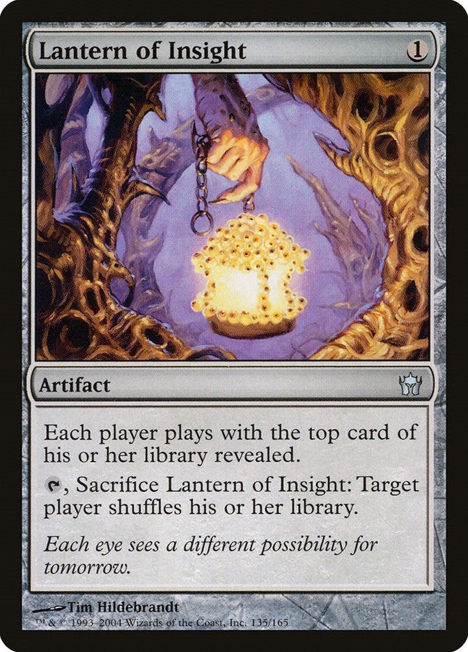 Image for Lantern of Insight (135) (5DN) - Magic: The Gathering