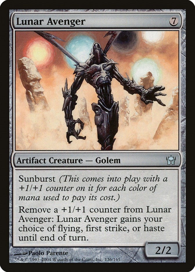 Image for Lunar Avenger (136) (5DN) - Magic: The Gathering