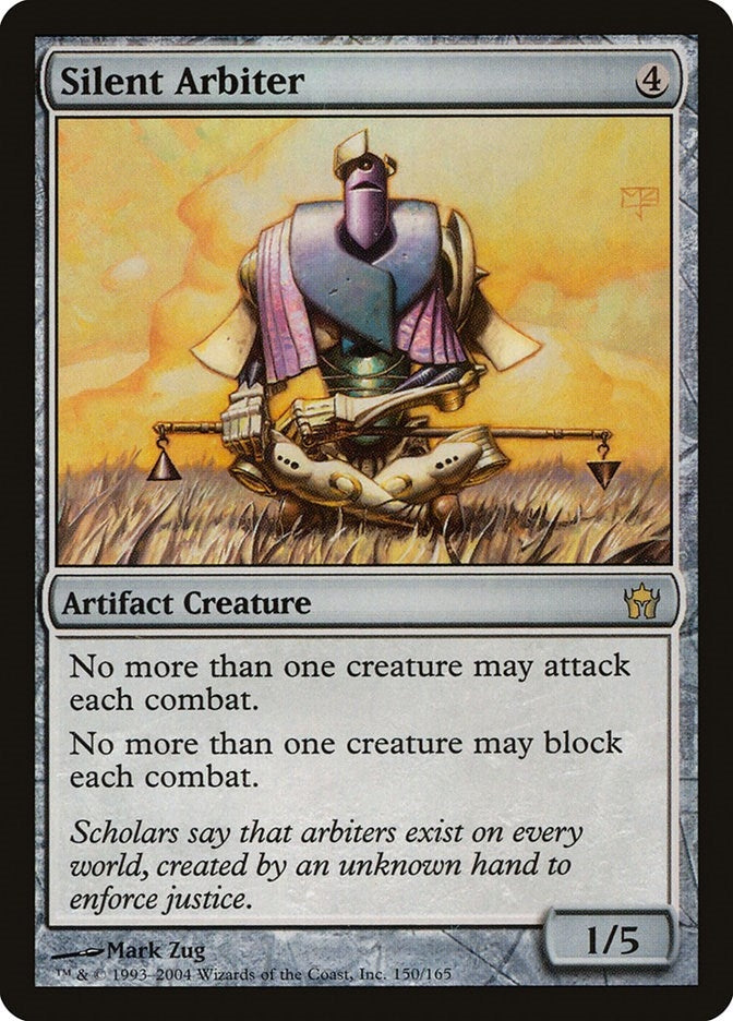 Image for Silent Arbiter (150) (5DN) - Magic: The Gathering