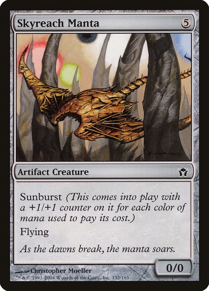 Image for Skyreach Manta (152) (5DN) - Magic: The Gathering