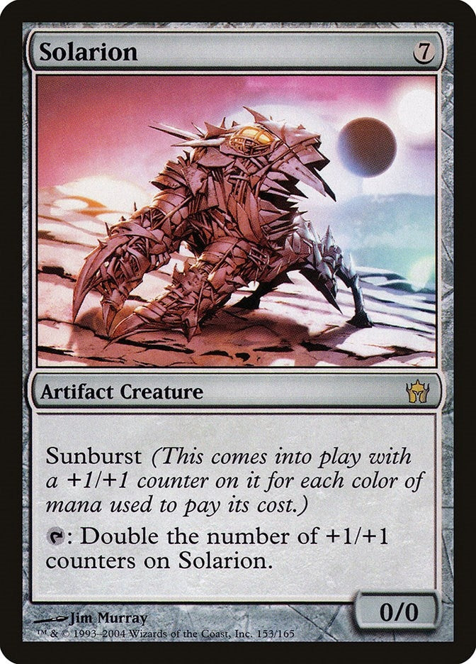 Image for Solarion (153) (5DN) - Magic: The Gathering
