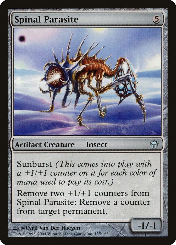 Image for Spinal Parasite (155) (5DN) - Magic: The Gathering