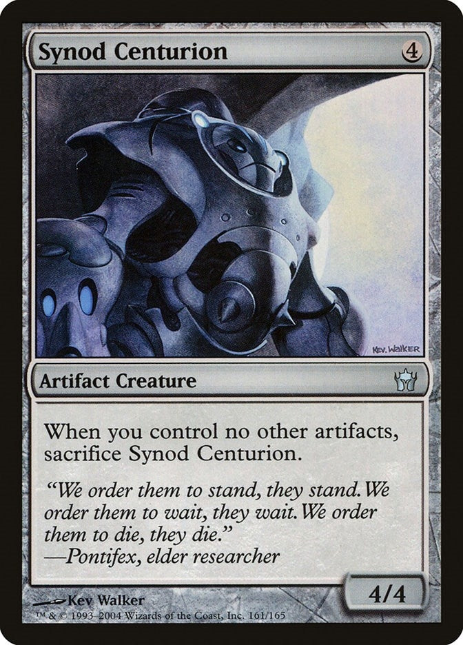 Image for Synod Centurion (161) (5DN) - Magic: The Gathering