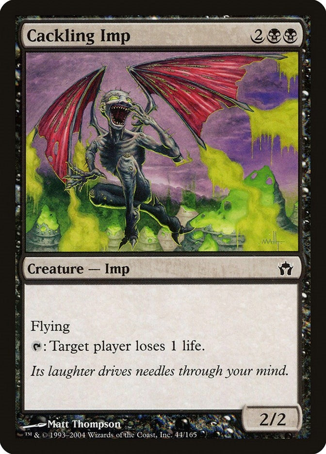 Image for Cackling Imp (44) (5DN) - Magic: The Gathering
