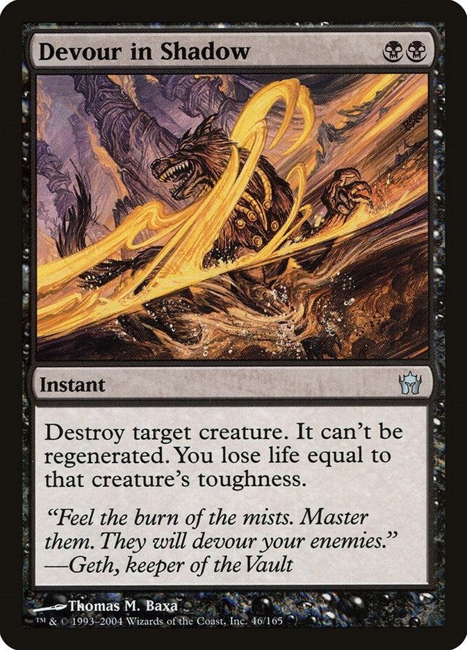 Image for Devour in Shadow (46) (5DN) - Magic: The Gathering