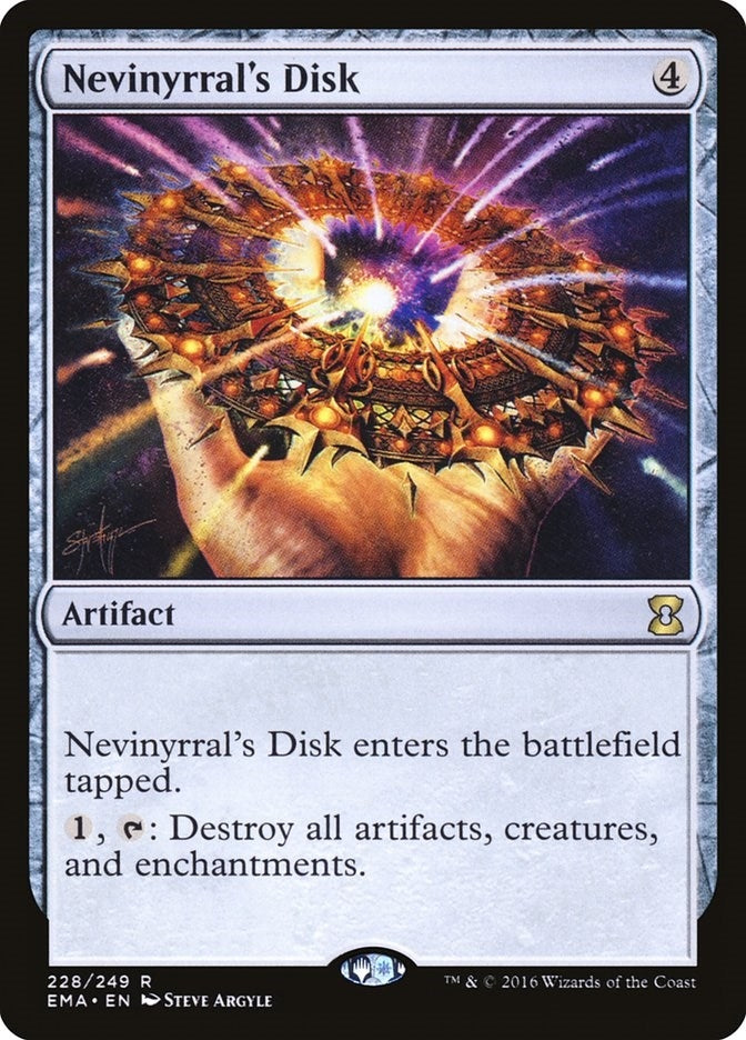 Nevinyrral's Disk (228) (EMA)