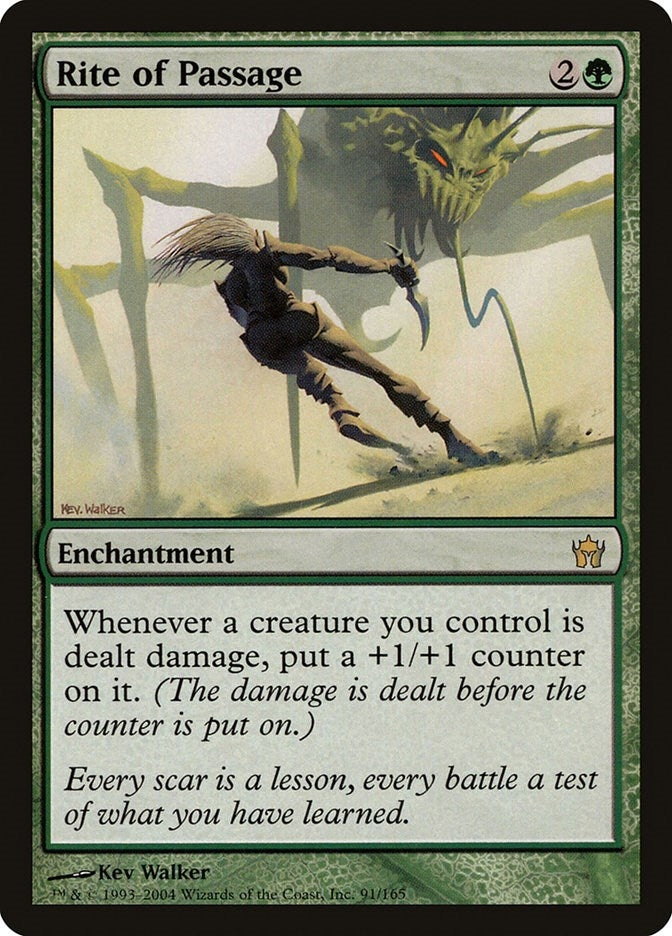 Image for Rite of Passage (91) (5DN) - Magic: The Gathering