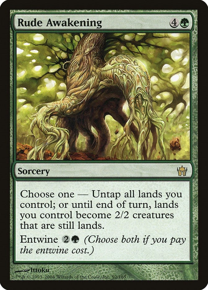 Image for Rude Awakening (92) (5DN) - Magic: The Gathering