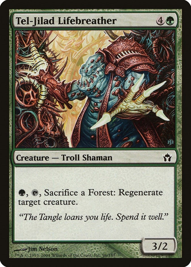 Image for Tel-Jilad Lifebreather (96) (5DN) - Magic: The Gathering