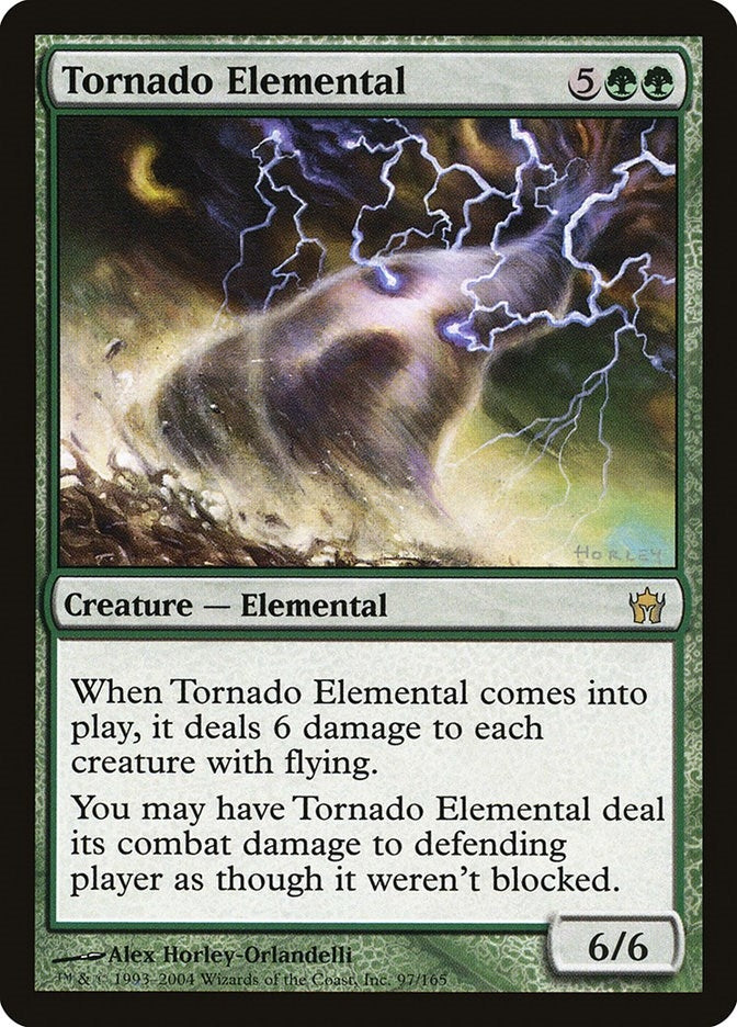 Image for Tornado Elemental (97) (5DN) - Magic: The Gathering