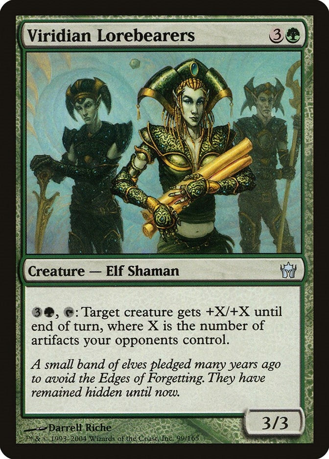 Image for Viridian Lorebearers (99) (5DN) - Magic: The Gathering