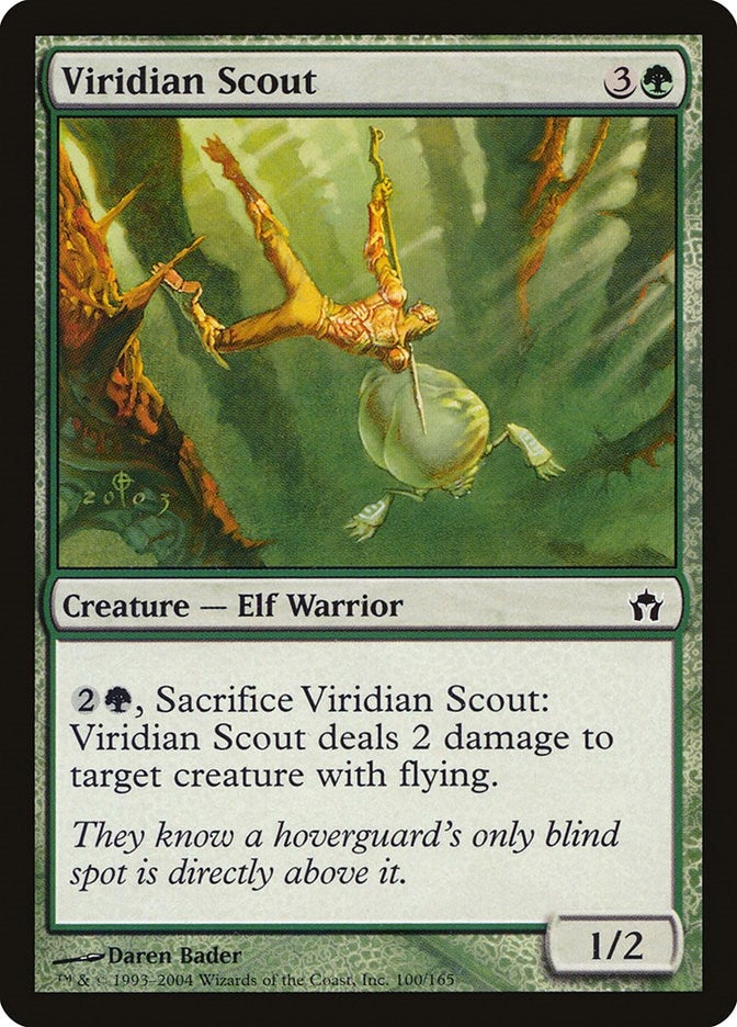 Image for Viridian Scout (100) (5DN) - Magic: The Gathering