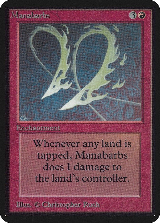 Image for Manabarbs (LEA) - Magic: The Gathering