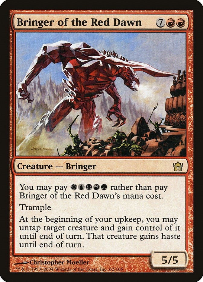 Image for Bringer of the Red Dawn (62) (5DN) - Magic: The Gathering