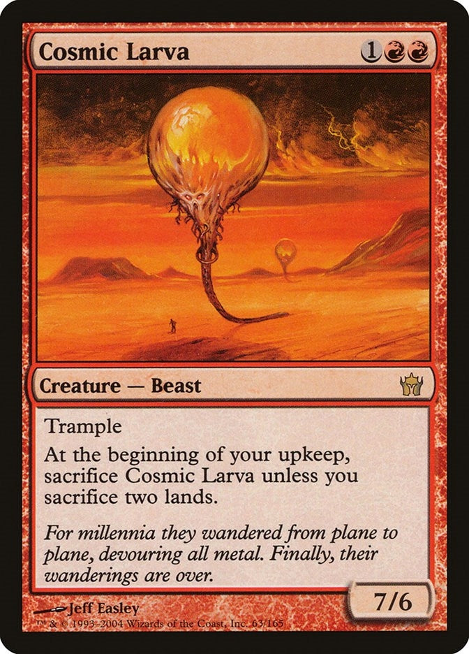 Image for Cosmic Larva (63) (5DN) - Magic: The Gathering
