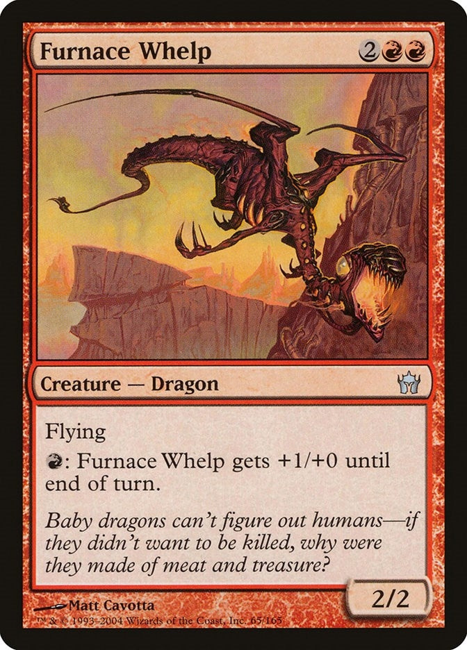 Image for Furnace Whelp (65) (5DN) - Magic: The Gathering