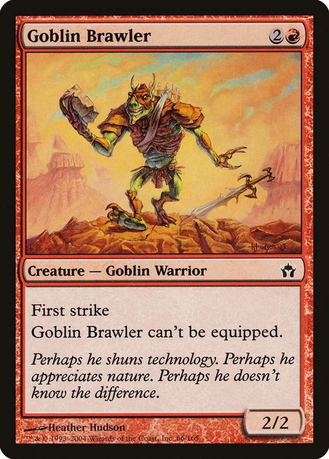 Image for Goblin Brawler (66) (5DN) - Magic: The Gathering