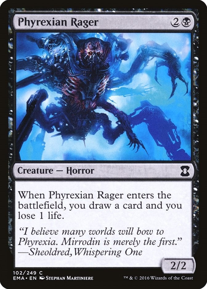 Phyrexian Rager (102) (EMA)