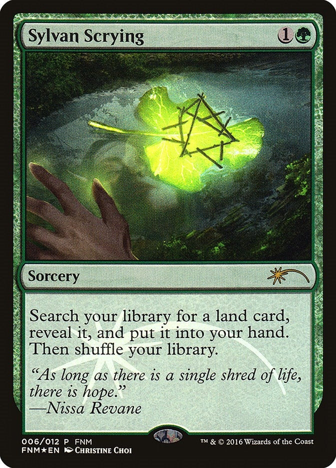 Image for Sylvan Scrying (6) (FNM) - Magic: The Gathering