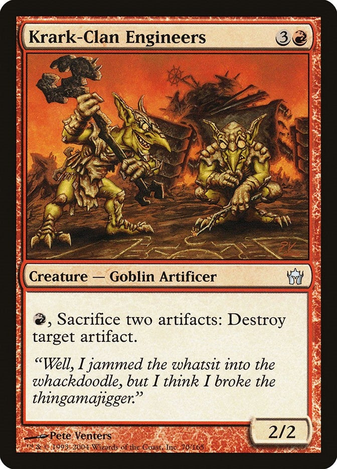 Image for Krark-Clan Engineers (70) (5DN) - Magic: The Gathering