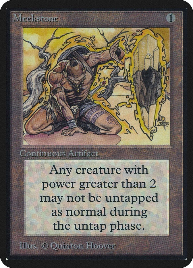Image for Meekstone (LEA) - Magic: The Gathering