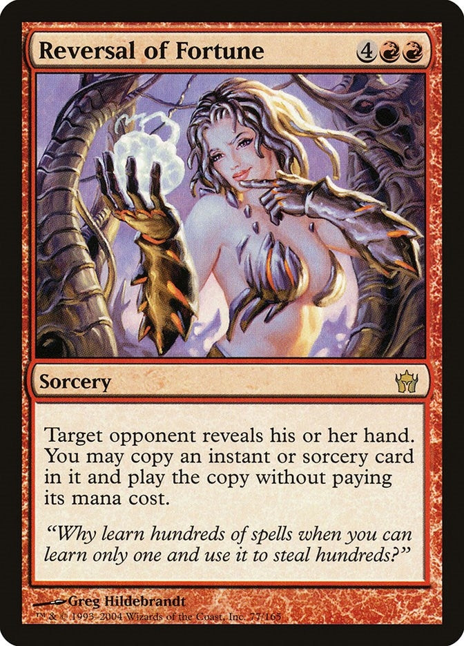 Image for Reversal of Fortune (77) (5DN) - Magic: The Gathering