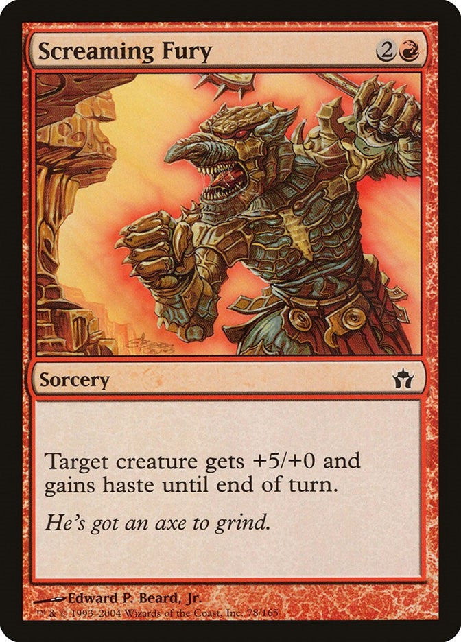 Image for Screaming Fury (78) (5DN) - Magic: The Gathering