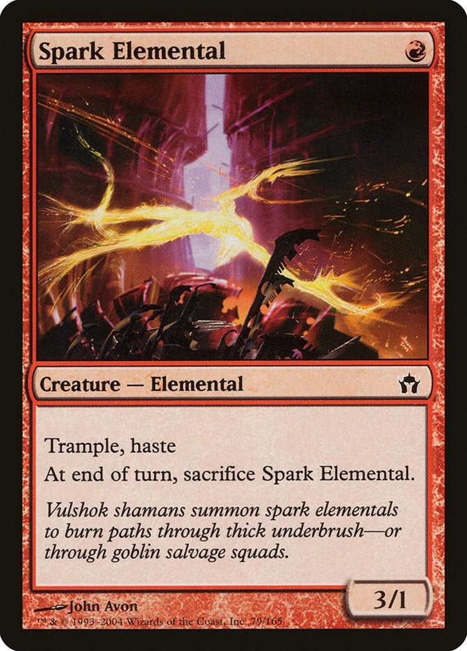 Image for Spark Elemental (79) (5DN) - Magic: The Gathering